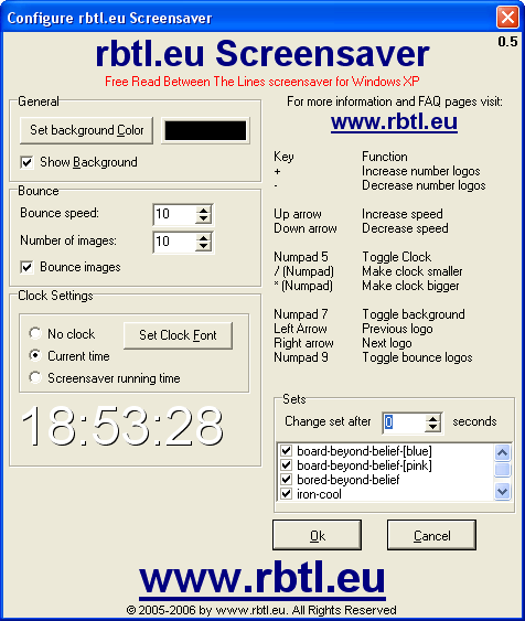 Screenshot for rbtl.eu screensaver 0.5